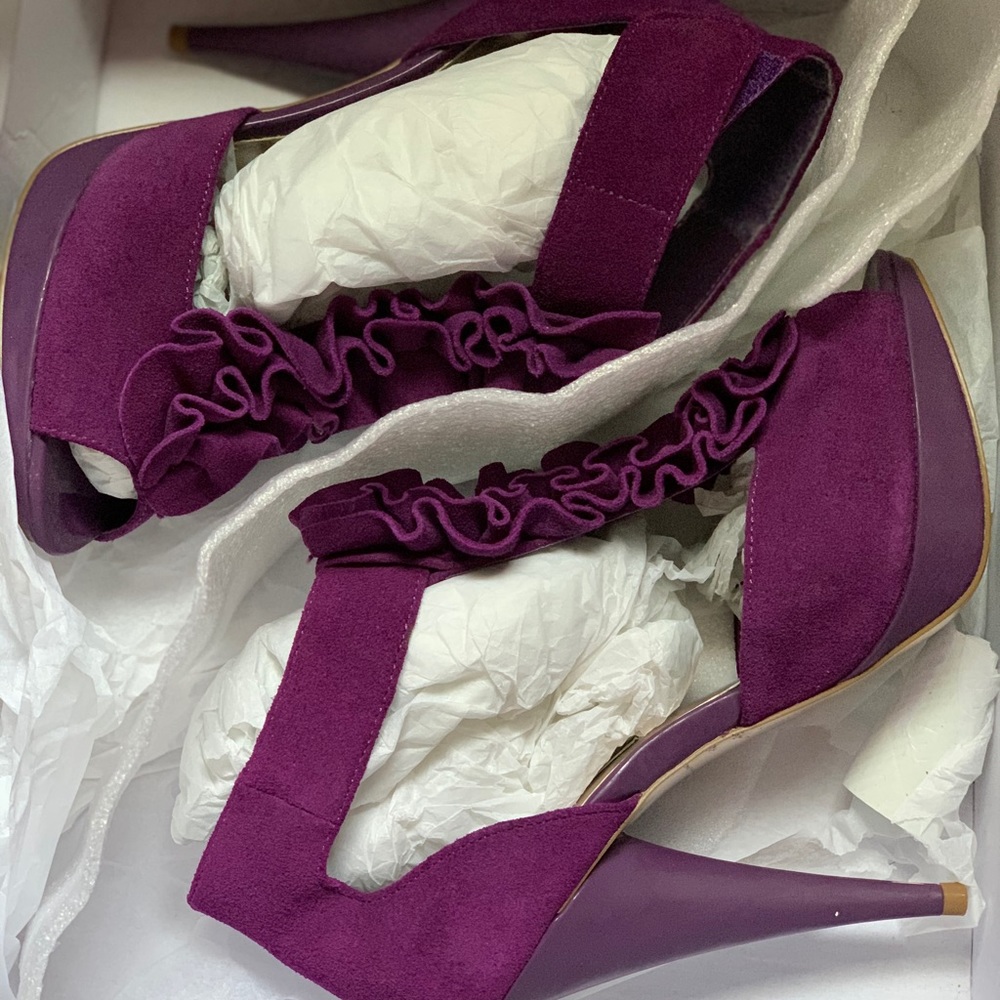Purple Steve Madden Heels